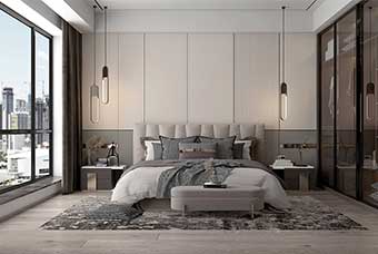 阳泉现代风格-卧室