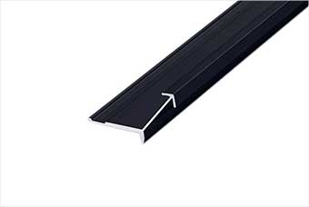 阳泉航空纤维墙咔铝合金阳角线（哑黑氧化）