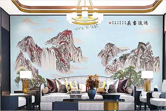 阳泉森佰汇航空纤维墙咔（鸿运当头）