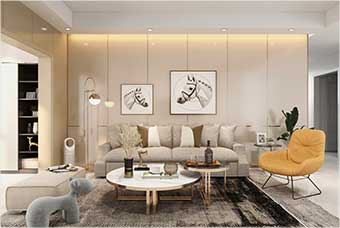 阳泉客厅空间案例